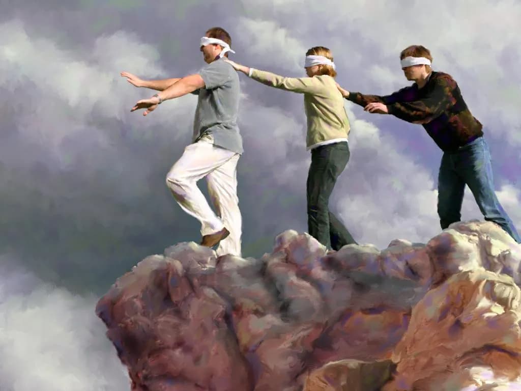 Czy może niewidomy prowadzić niewidomego? Zrozumienie wyzwań i ryzyk